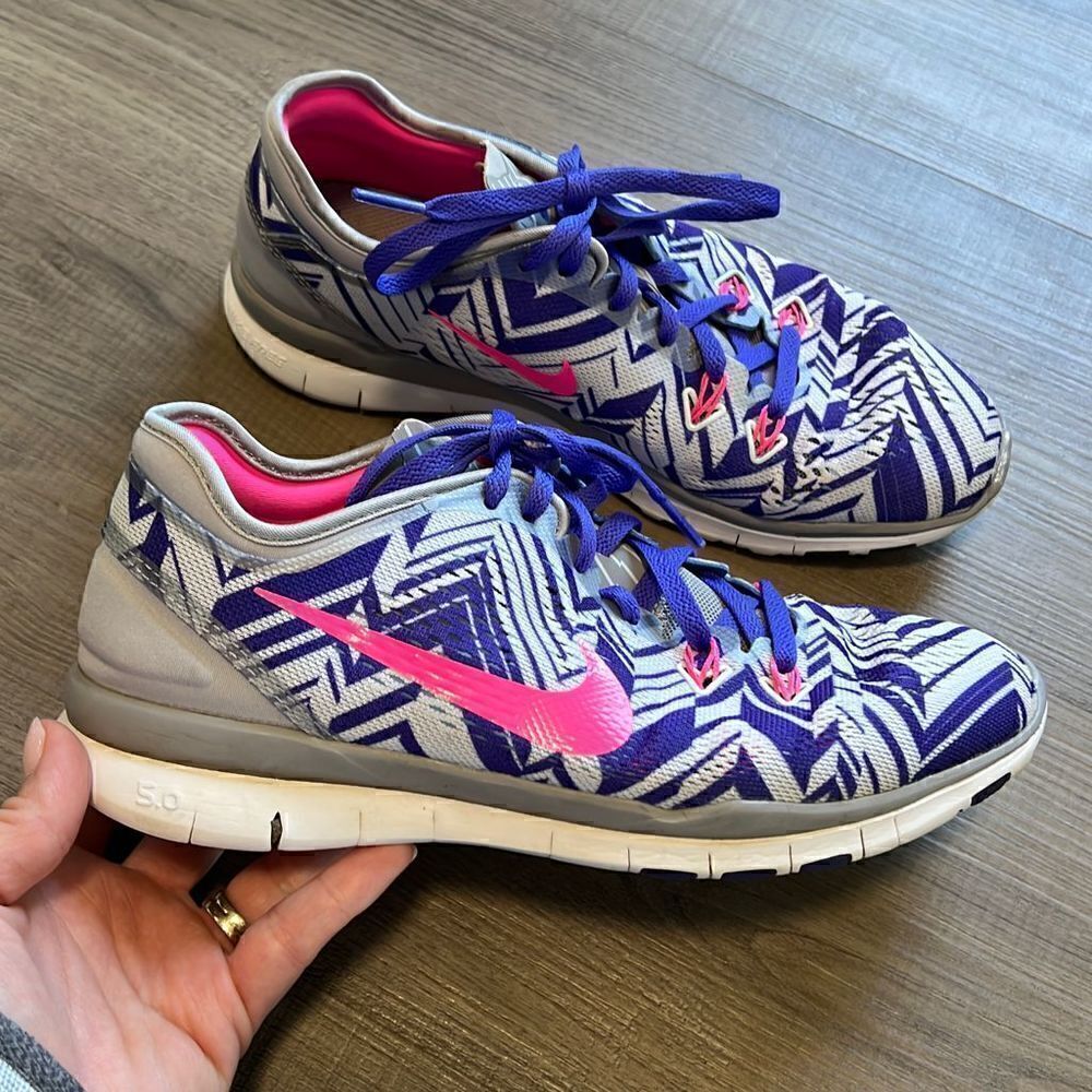 Nike Free 5.0 Tri Fit 5 PRT Women’s Running Sneakers / Shoes, Women’s Size 6.5,